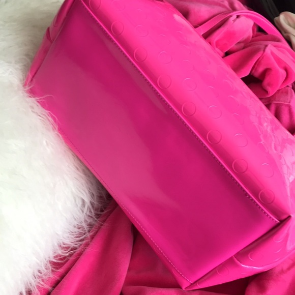 Kate Spade pink handbag with zip top - Picture 6 of 15